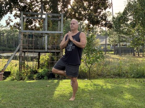 tree pose