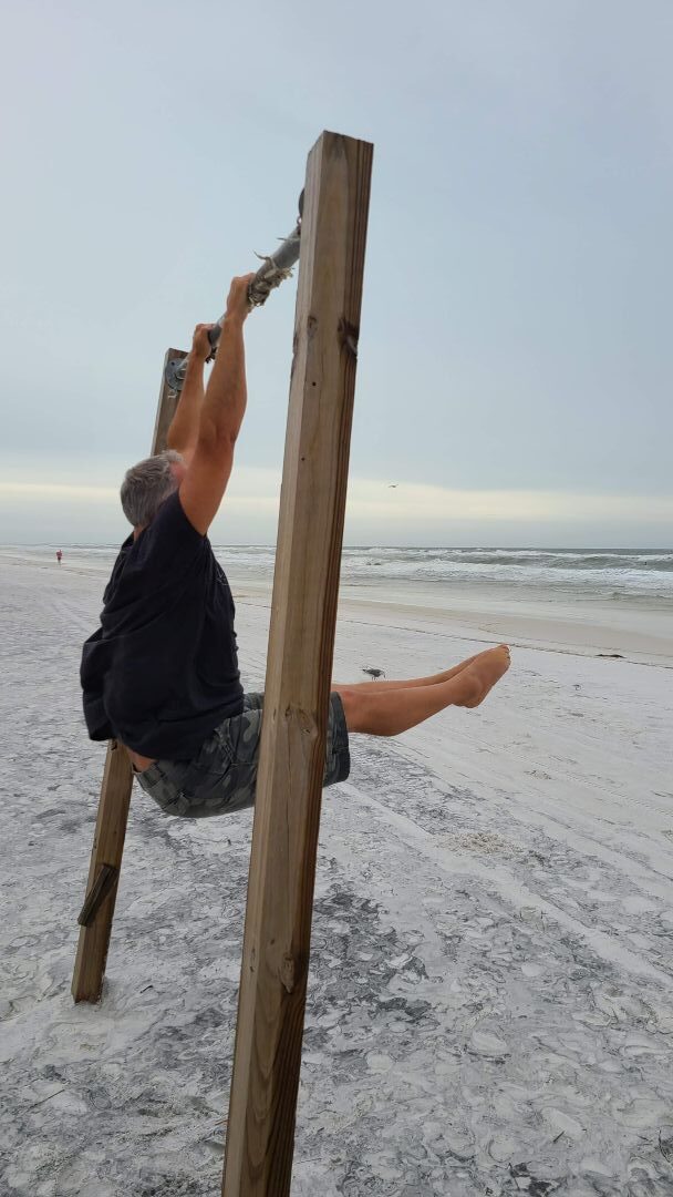 hanging at the beach hanging at the beach