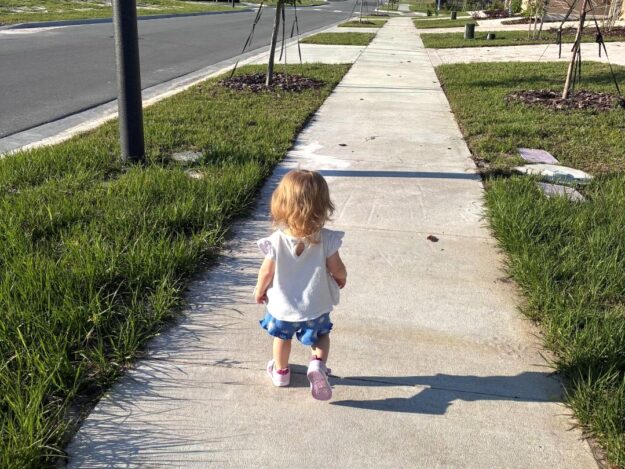 backward walking